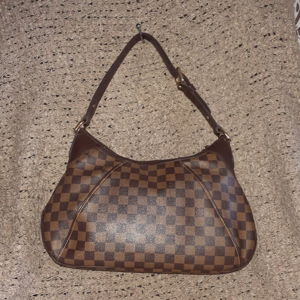 LOUIS VUITTON-Tate GM-Damier Ebene Shoulder Bag-Hobo-Dustbag/Receipt-Authentic - Picture 4 of 16